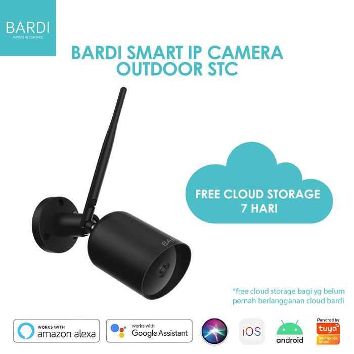 Gambar BARDI Smart CCTV Outdoor IP Camera Home Static STC IPCAM 1080p Wifi - Unit Only dari agksmarthome undefined Tokopedia