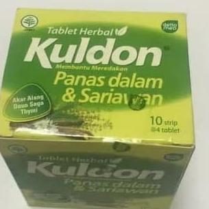 Gambar [SIAP SEDIA] kuldon 1 Box isi 10 strip - untuk panas dalam & sariawan dari Koniah Shop undefined Tokopedia