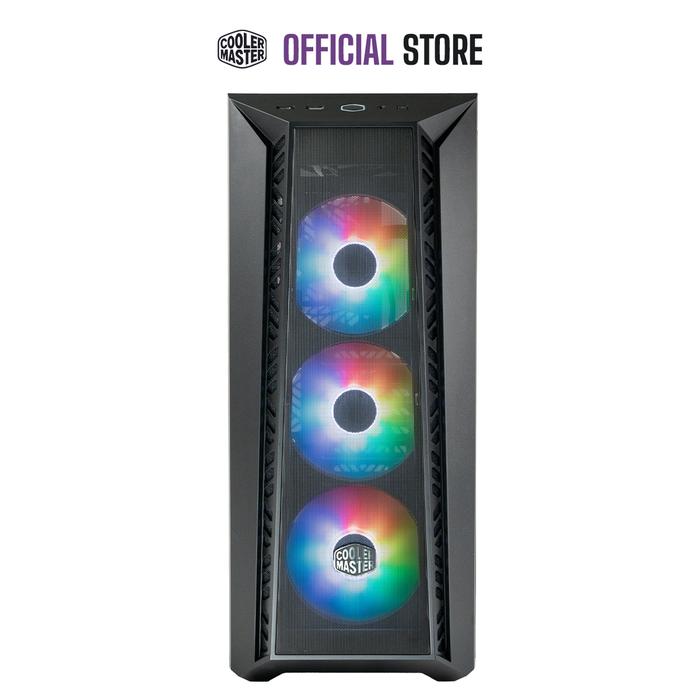 Gambar Cooler Master MasterBox 520 Mesh ARGB ATX PC Case - Black dari Cooler Master Official undefined Tokopedia