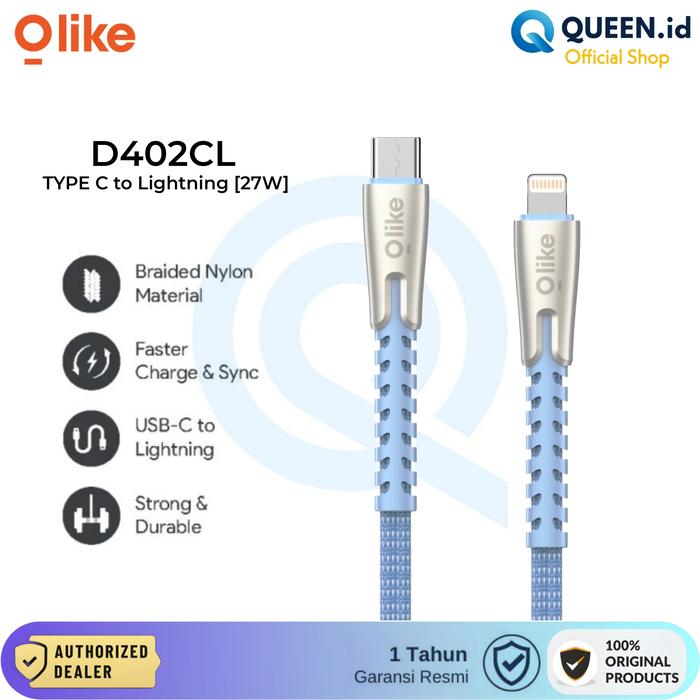 Olike Kabel Iphone Yang Sudah Mfi Jual Olike D402CL Kabel Data