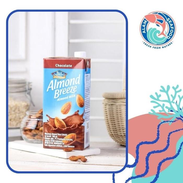 Gambar Termurah Blue Diamond Almond Breeze 946ml- Susu Non Dairy- Susu Almond - Chocolate 946ml dari Lapak Tom Tom undefined Tokopedia