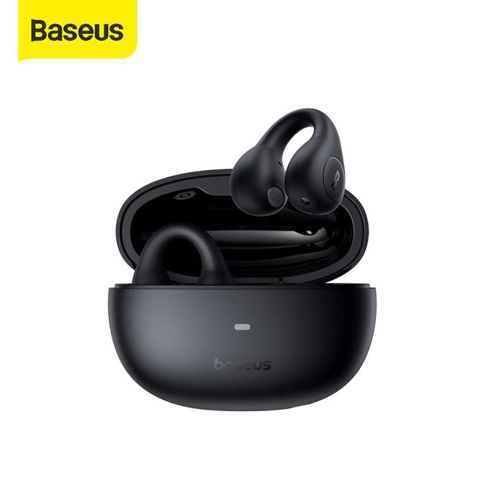 Gambar BASEUS TWS AIRGO AS01 TRUE WIRELESS BLUETOOTH EARPHONE OPEN EAR ENC - Hitam dari ChristCollections7 undefined Tokopedia