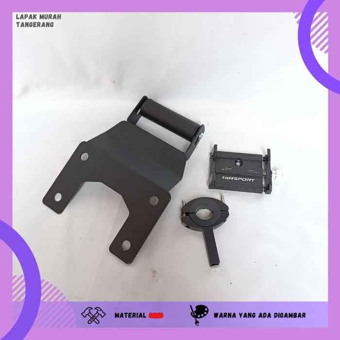 Gambar PAKET HOLDER HP GPS VSTORM 250 V2 BRACKET DUDUKAN HOLDER HP ALLUMUNIUM BREKET HANDPHONE HOLDER ORANGE VSTORM V 2 dari Lapak Murah Tangerang undefined Tokopedia