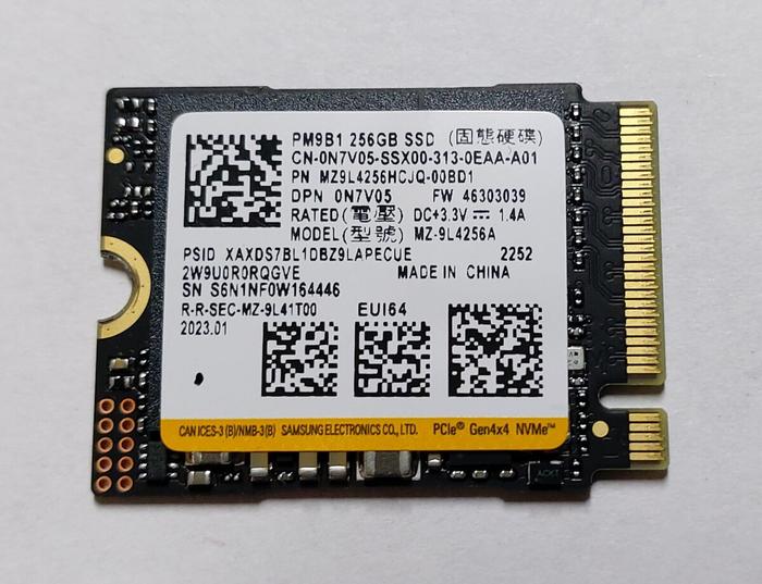 Samsung Ssd 256gb Pm991 Nvme 256gb Samsung Nvme Ssd Nvme 256gb