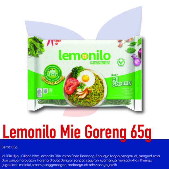 Gambar Lemonilo Mie Goreng 65 gr 1 DUS / 20 PCS dari RPD OLSUB undefined Tokopedia