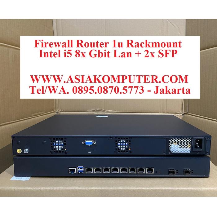 Elsfp Module Server Rack Jual Server 1u Rack i5 Firewall PFSense UTM 8LAN 8 LAN SFP Router ...