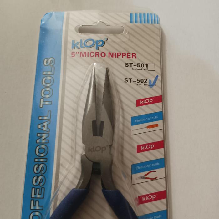 Gambar TANG POTONG TANG LANCIP 5" KLOP - TANG LANCIP dari STARVIS CCTV undefined Tokopedia