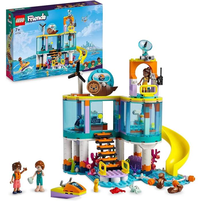 Gambar Lego Friends Sea Rescue Centre Building Toy Rumah 2 Lantai Set Dengan 3 Figure Plus 2 Otter Speed Boat Aksesoris Slide 376 Pcs dari Mishana Shop undefined Tokopedia