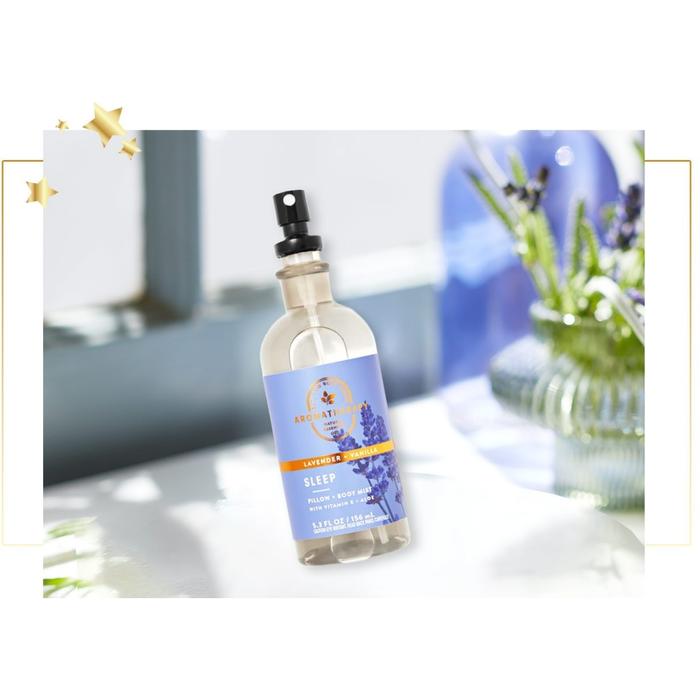 Body Mist Sleep Lavender Vanilla Pillow Mist Bath Body Works