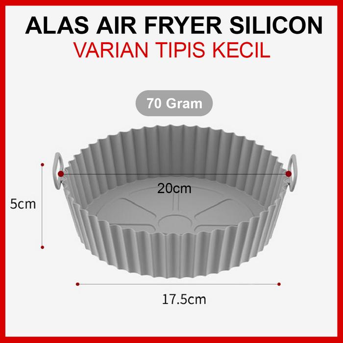 Gambar Kertas Alas Air Fryer / Airfryer Paper Anti Lengket Tahan Minyak 50pcs Dapur Plastik - SLK TIPIS KECIL dari DMonline undefined Tokopedia
