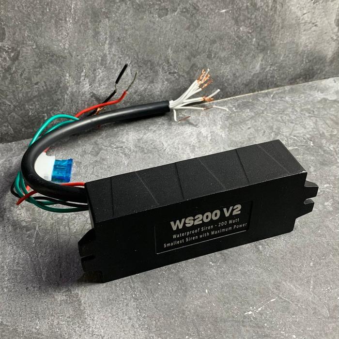 Jual Ws200 Waterproof Siren Switch 200 Watt Sirine Motor Alternatif Wpa ...
