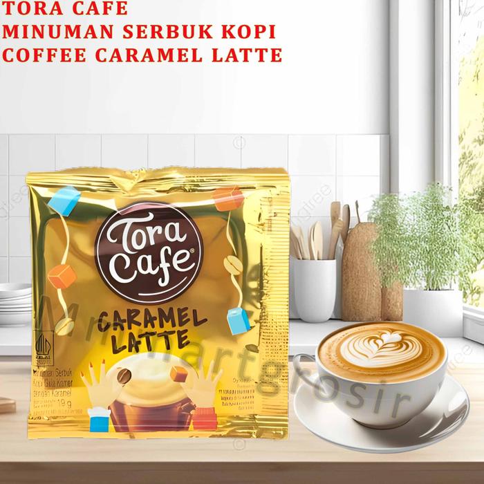 Gambar Tora Cafe / Minuman Serbuk Kopi / Coffee Caramel Latte / 19grx10pcs dari mmmartgrosir undefined Tokopedia