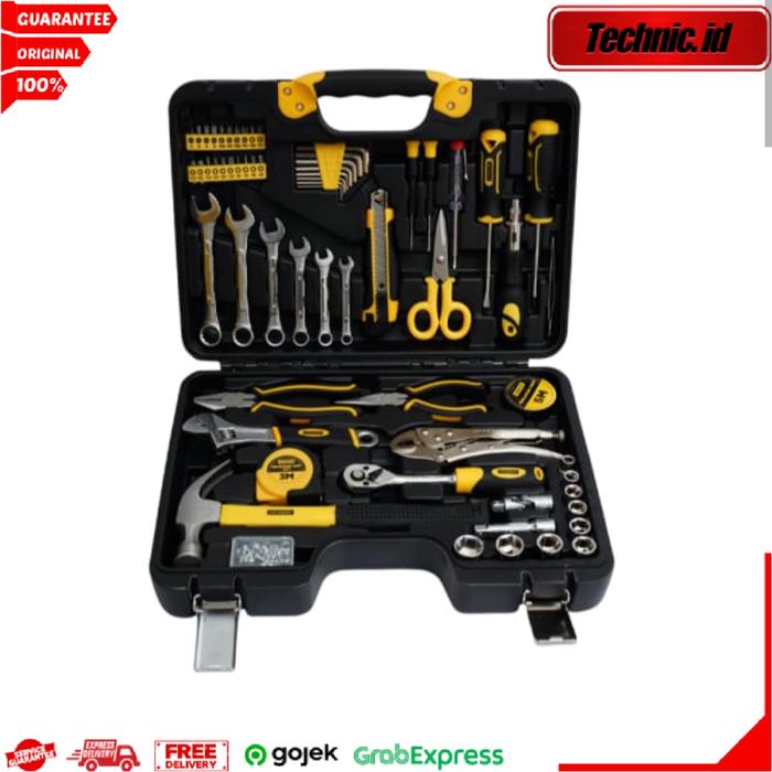 Gambar Set Tool Kit Tool Box Krisbow Set 53 Pcs Perkakas Mekanik Kunci Set Dengan Koper Kotak Penyimpanan Multipurpose Hand Tool Set dari Technic ID undefined Tokopedia