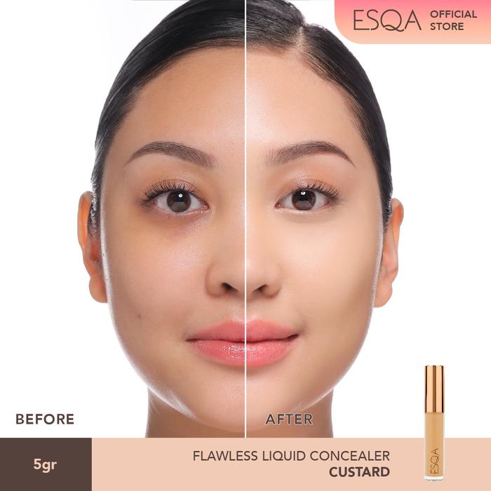 Gambar ESQA Flawless Liquid Concealer - Custard dari Esqa Cosmetics undefined Tokopedia