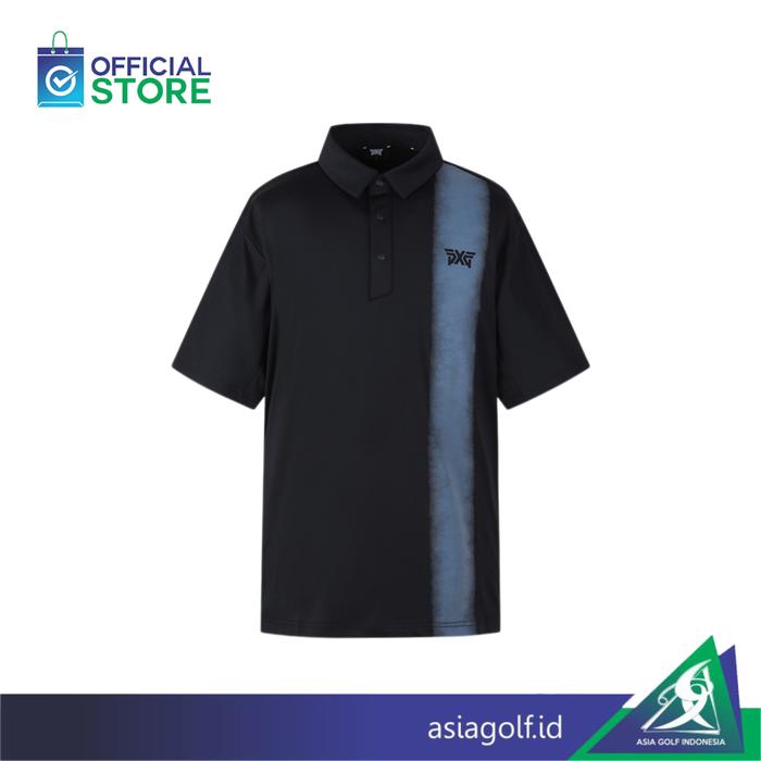 Gambar T Shirt Golf Pxg Blocked One Point | Golf | Kaos Golf - Black, L dari Asia Golf Indonesia undefined Tokopedia