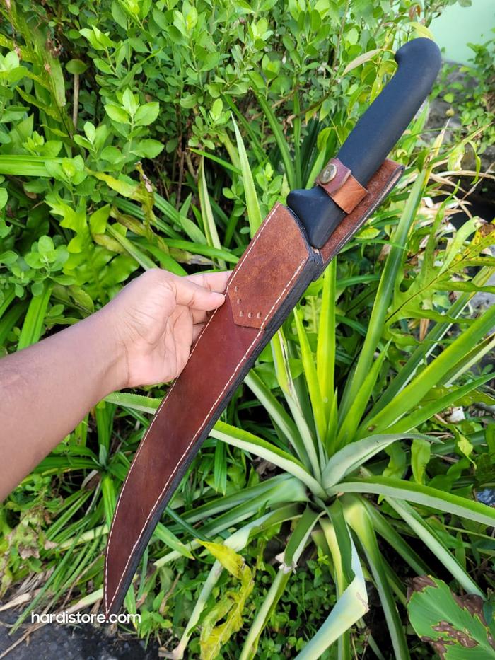 Gambar Pisau Sembelih Lengkung 36 cm Victorinox Butcher Knife Cimeter 5.7303.36 Original Swiss - SARUNGNYA dari Hardistore Superpisau undefined Tokopedia