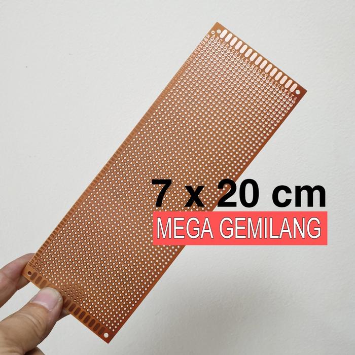 Gambar PCB lubang ic pcb titik ic - 70x200mm dari mega gemilang glodok undefined Tokopedia