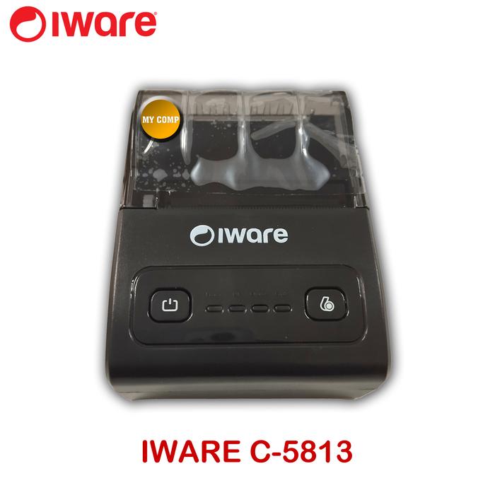 Gambar Printer Thermal Bluetooth Mini Iware / Printer Mobile Kasir Portable - Iware C5813 dari MY COMPUTER STORE undefined Tokopedia