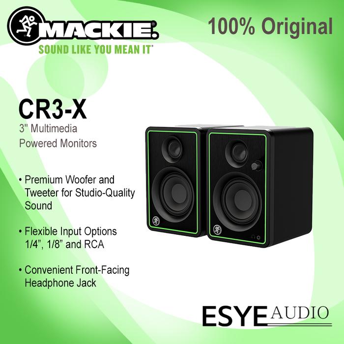 Gambar Mackie CR3X Speaker Monitoring dari Esye Audio undefined Tokopedia