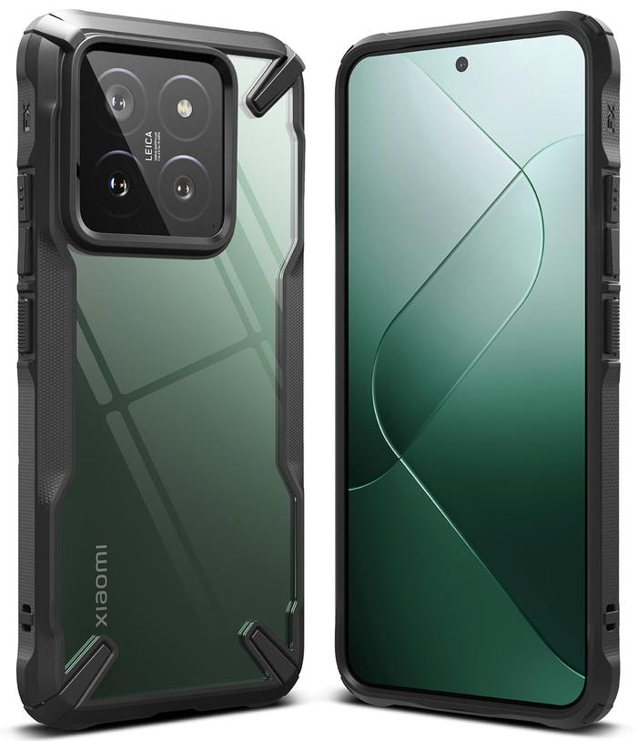 Gambar Case Xiaomi 14 Mi 14 Ringke Fusion X Hybrid Anti Crack Casing - Black dari Gadori Store undefined Tokopedia