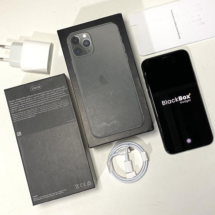 Gambar iPhone 11 Pro 256GB Fullset Second dari Blackbox Gadget Store undefined Tokopedia