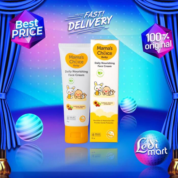 Gambar Mama'S Choice Baby Daily Nourishing Face Cream 50gr | Cream Pelembab - MMA FACE CRM 50 dari ZhafiRa_BabyShop undefined Tokopedia