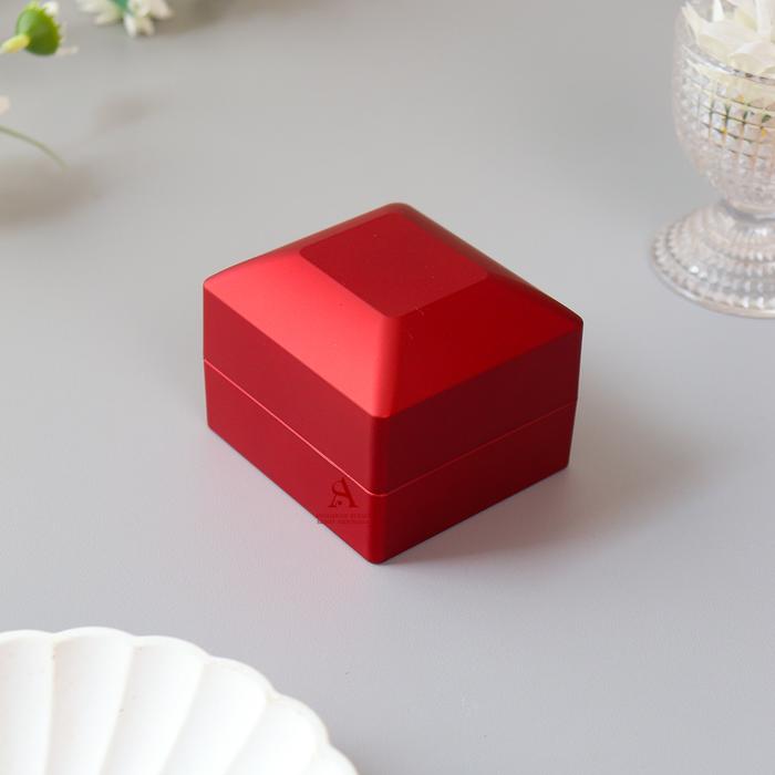 Gambar Ring Box Premium Kotak Perhiasan Cincin Anting Lampu LED - Merah dari Anugerah Sukses Sejati undefined Tokopedia