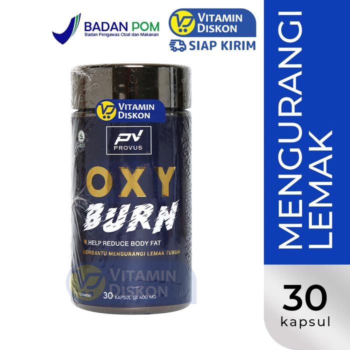 Gambar PROVUS OXY BURN REDUCES FAT MEMBANTU MENGURANGI LEMAK TUBUH - 30 Kapsul dari VitaminDiskon undefined Tokopedia