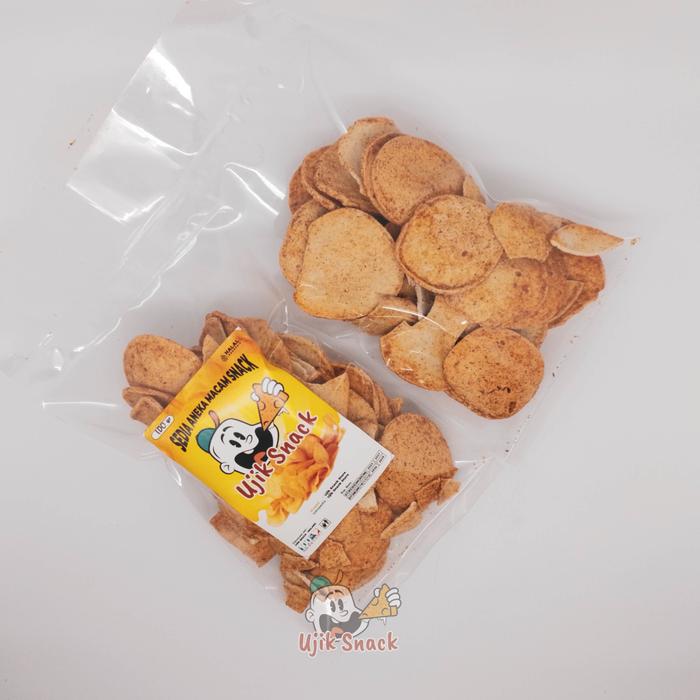 Gambar Basreng coin pedas 100g Ujik Snack dari Ujik Snack Store undefined Tokopedia