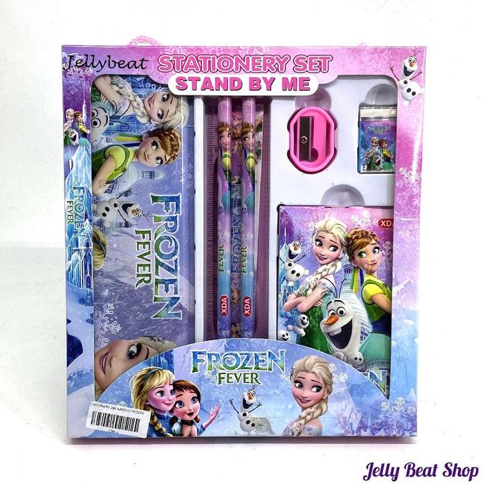 Gambar Spesial Stationery Alat Tulis Atk Study Set Disney Frozen  ✓ dari Arthurc Mall undefined Tokopedia