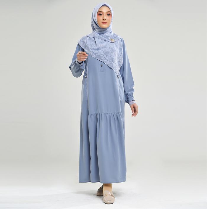 Gambar Bani Batuta - Defect Gamis Dewasa - Mazaya Blue, XXL dari MOT.Fashionid undefined Tokopedia