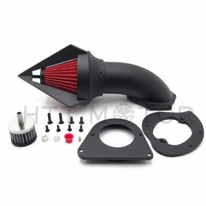 Gambar Motorcycle Parts Motorcycle Matte Black Triangle Spike Air C dari Auto Mostore undefined Tokopedia