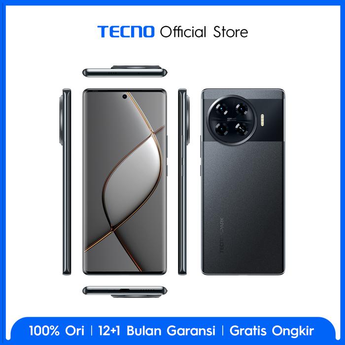 Gambar TECNO SPARK 20 Pro+ NFC – 8GB+256GB, 3D Curved 6,78" AMOLED FHD+ 120Hz - Temporal Orbits dari TECNO Indonesia Shop undefined Tokopedia