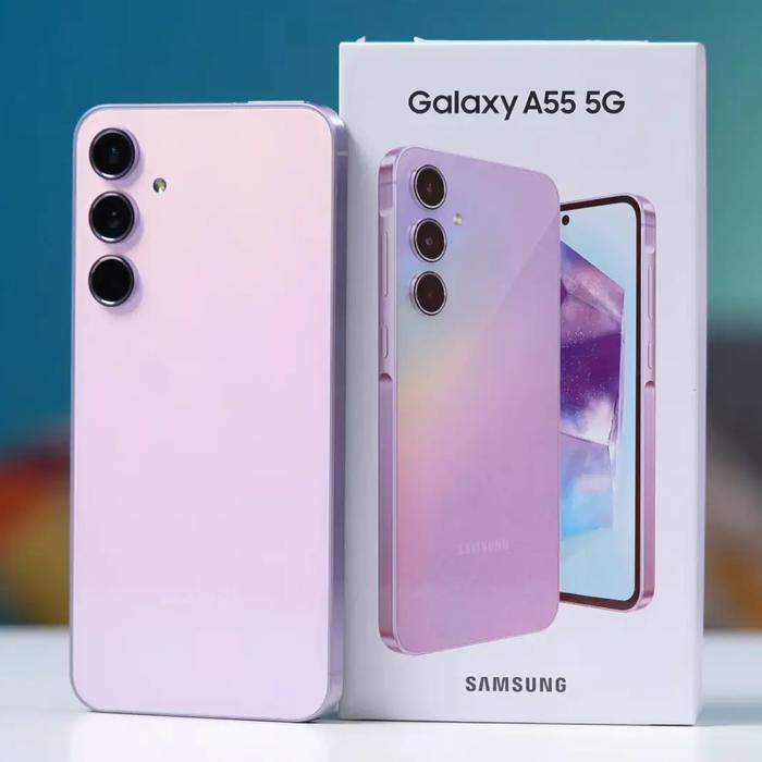 新品未開封】Galaxy A55 5G 8/128 ライラック SIMフリー 【公式通販】