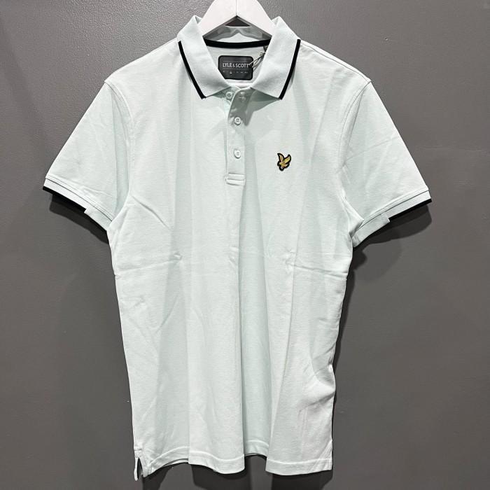 Gambar Lyle And Scott Golf Andrew Polo Shirt Acid Blue Lyle&Scott Original - S dari Ahmad store15 undefined Tokopedia