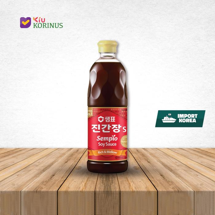 Gambar K- Sempio Kecap Asin /Soy Sauce Jin S/Kecap Asin Korea 860 ml dari Korinus Tokpoki undefined Tokopedia