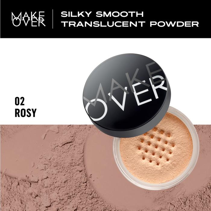 Gambar Make Over Silky Smooth Translucent Powder - 02 ROSY dari Debelleza Shop undefined Tokopedia