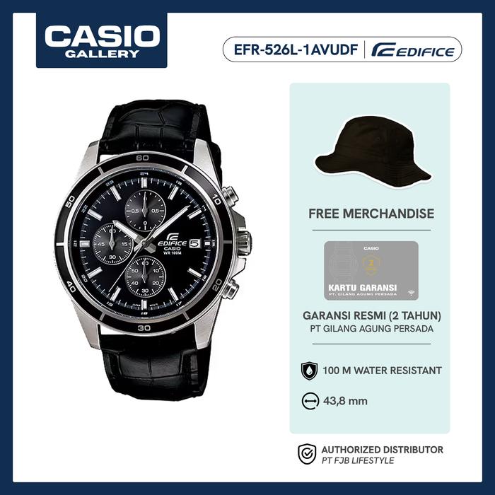 Gambar Jam Tangan Pria Edifice EFR-526L-1AVUDF Analog dari Casio Gallery Indonesia undefined Tokopedia