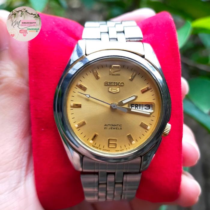 Jam Tangan Seiko Rantai 7s26 Gold Sale Jam Tangan Seiko Automatic