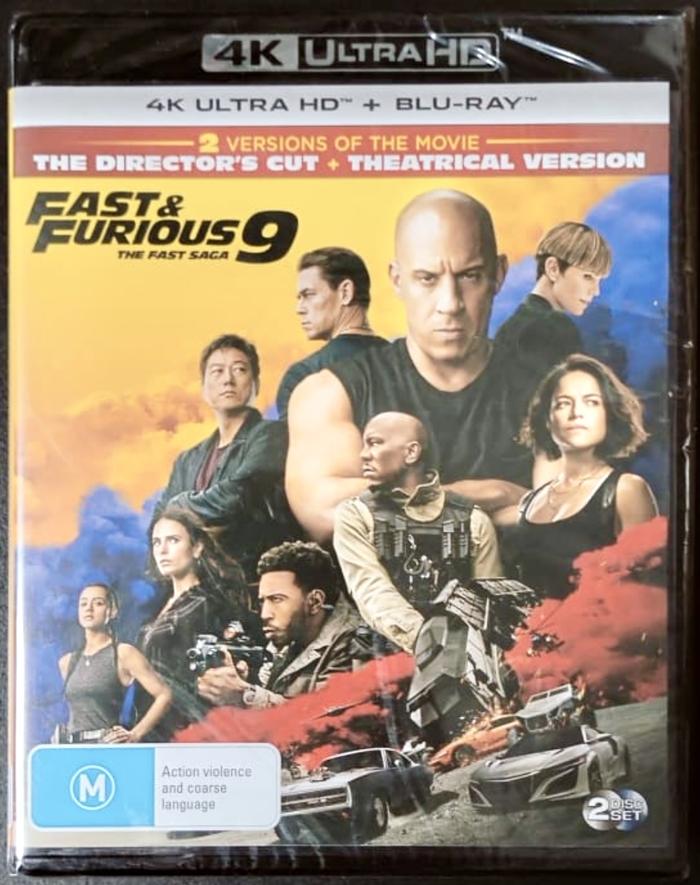 Gambar Fast & Furious 9 (4K UHD + Blu-ray) - Bluray impor dari blutopia undefined Tokopedia
