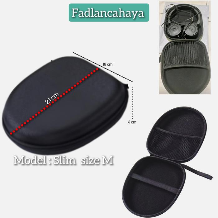 Gambar Case Keras tas tempat headphone JBL SONY BOSE AKG - M slim dari fadlancahaya undefined Tokopedia