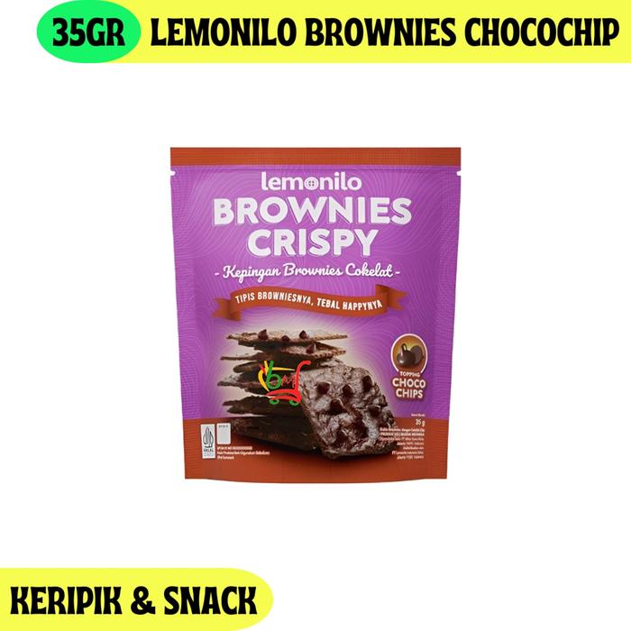 Gambar Lemonilo Brownies Crispy Adonan Brownies Kering All Variant - Chocochip dari Beuki Mart undefined Tokopedia