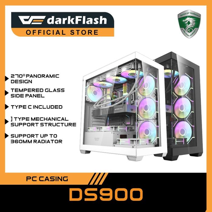 Gambar darkFlash Casing DS900 [NO FAN] -Gatotkaca Electronics - Hitam dari Gatotkaca Electronics undefined Tokopedia
