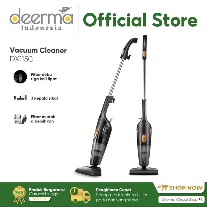 Gambar Deerma DX115C Portable Handheld Vacuum Cleaner Household Silent Strong dari Millennium Electronic undefined Tokopedia