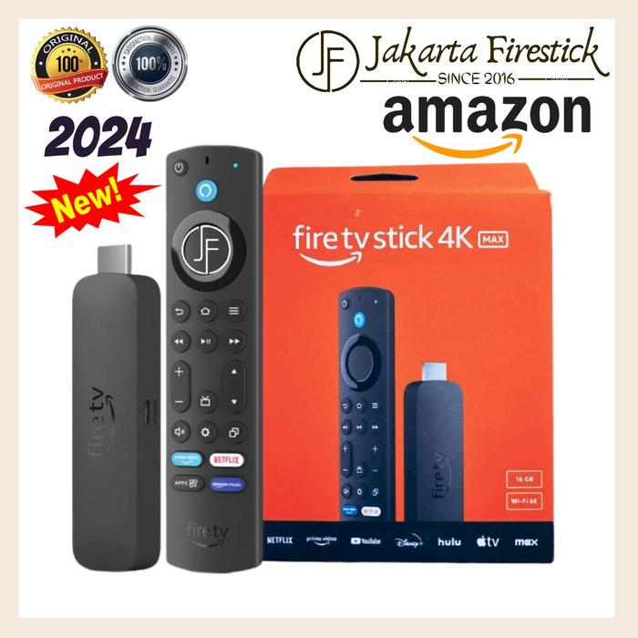Gambar Amazon Fire TV Stick HD, 4K & 4K Max (Generasi Terbaru) - Paket TV dari jakartafirestick undefined Tokopedia