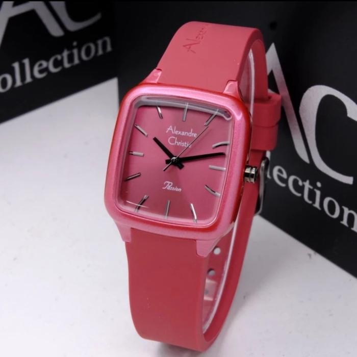 Gambar ORIGINAL GARANSI RESMI 1 TAHUN JAM TANGAN WANITA ALEXANDRE CHRISTIE ANALOG CEWEK RUBBER STRAP ALEXANDER CRISTIE AC2A08 AC 2A08 PEREMPUAN CRISTY CHRISTY - NOMOR : 1 dari Alexander Cristie undefined 2 Tokopedia