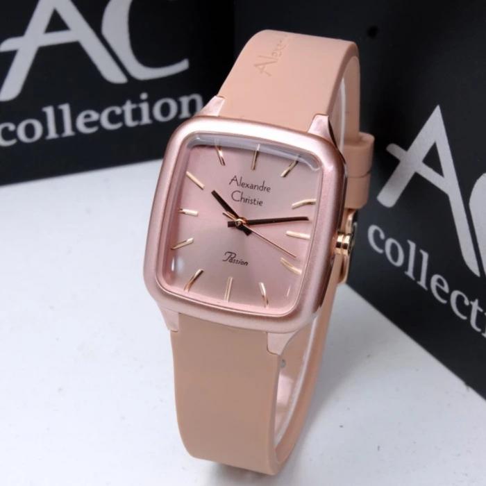 Gambar ORIGINAL GARANSI RESMI 1 TAHUN JAM TANGAN WANITA ALEXANDRE CHRISTIE ANALOG CEWEK RUBBER STRAP ALEXANDER CRISTIE AC2A08 AC 2A08 PEREMPUAN CRISTY CHRISTY - NOMOR : 1 dari Alexander Cristie undefined 3 Tokopedia