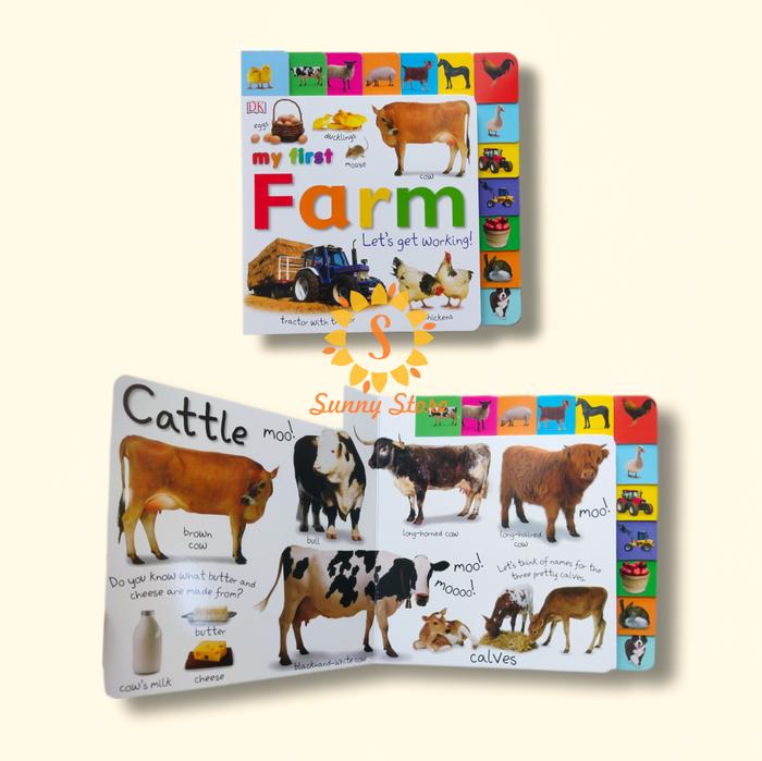 Gambar DK My First Set Book - Board Book Buku Edukasi Anak Kata Pertama - Farm dari Sunny Store Kids undefined Tokopedia