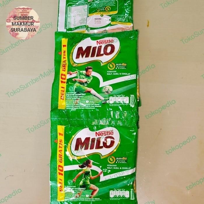 Gambar Milo RENTENG 10 x 22GR dari GJ Semesta undefined Tokopedia