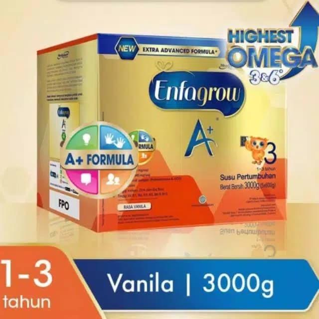 Gambar Susu Enfagrow A+3 usia 1-3 tahun ukuran 3600gram dari J.COllection16 undefined Tokopedia